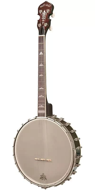 Gold Tone IT-250/L Vintage-Style Armrest Maple Neck Openback 4-String Irish Tenor Banjo w/Hard Case For Left Hand Players image 1