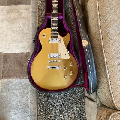 Gibson Les Paul Deluxe Goldto- mahogany back and sides image 4