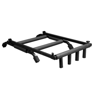 Rok-It Multi Guitar Stand Rack with Folding Design; Holds up to 3 Electric or Acoustic Guitars image 8