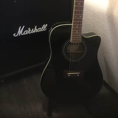 FIRST ACT ELECTRIC ACOUSTIC MG521 2019 BLACK image 1