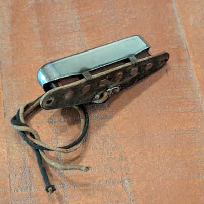 Fender Telecaster Blackguard Neck Pickup Original Vintage 1952 Chrome Amazing! image 13