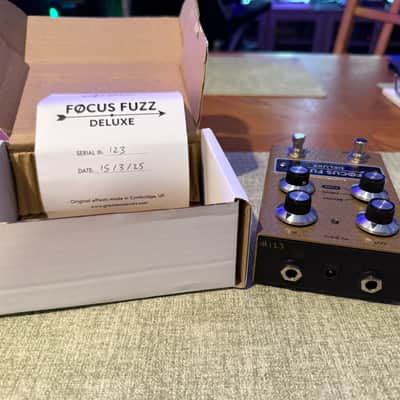 Great Eastern FX Co. Focus Fuzz Deluxe 2025 - Gold I suppose image 4
