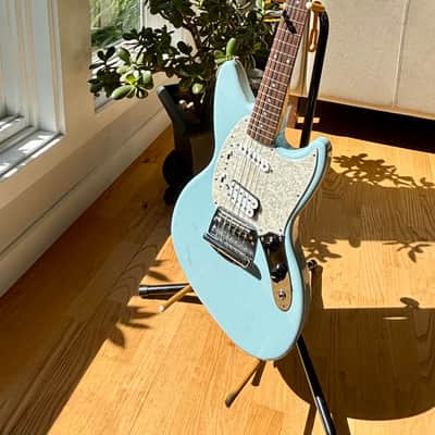 Fender Kurt Cobain Signature Jag-Stang 2021 - Present - Sonic Blue image 1