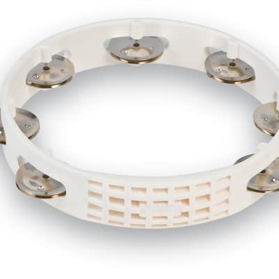 Latin Percussion LPA182 Aspire 8" Headless Plastic Tambourine w/ single Row Steel Jingles