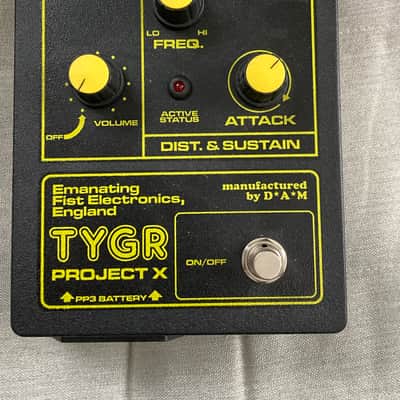 D*A*M Emanating Fist Electronics TYGR Project X 2020s - Black image 1