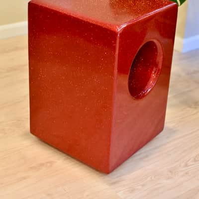 Pearl PCJ633BB/630 Boom Box Cajon 2010s - Red Sparkle image 4
