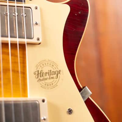 Heritage Custom Shop Core H-150 Dark Cherry Sunburst Artisan Aged 2024 image 8
