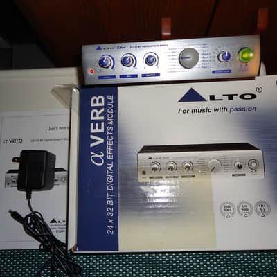 LTO A Verb 24x32 Bit Digital Effects Module 2012 Silver image 4