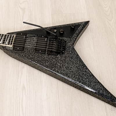 1994 Jackson USA Randy Rhoads RR1 Flying V Holoflake w/ EMG, Case image 9