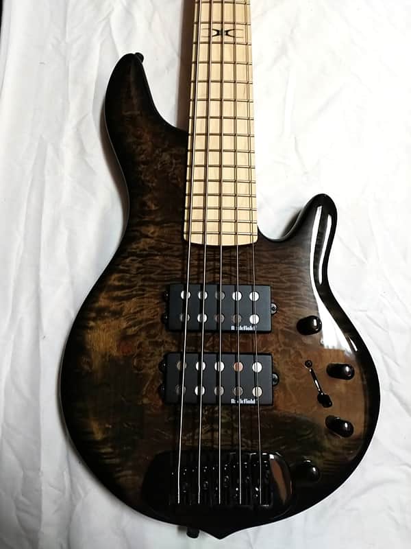 TRABEN Chaos Core 5-string electric BASS guitar Black Vapor NEW