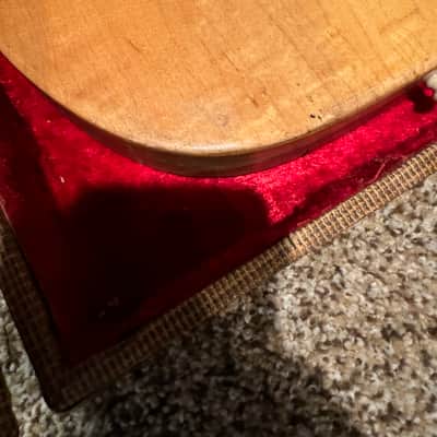 1960 Carvin SGB-3 Solid Body Electric Guitar - Natural Finish (w/HSC) image 9