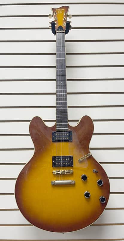Electra X-420VS 70's-80's Violin Sunburst with case image 1