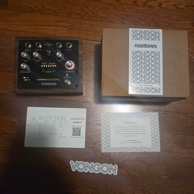 Vongon Rosetones Resonant String Synthesizer with Polyphonic Pitch Tracking image 1