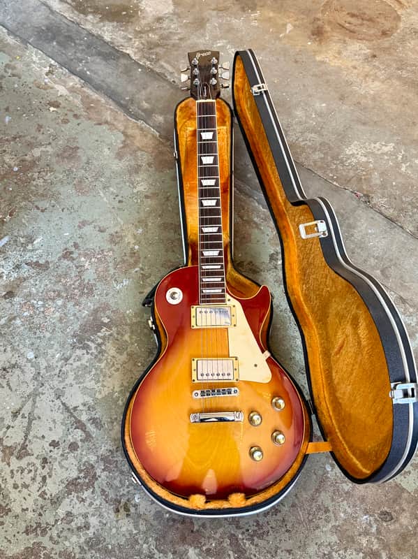 Greco EG-500 Les paul Singlecut standard 1977 - Cherry sunburst