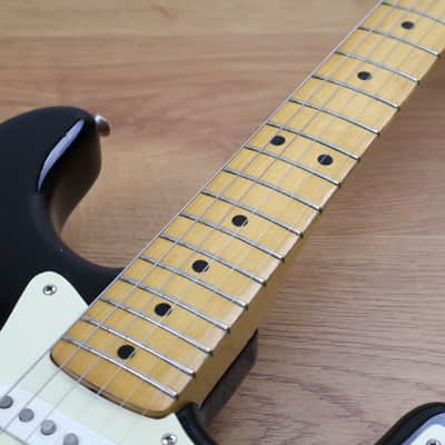 1980's Yamaha Japan SR450S Super Rocknroller Stratocaster (Black) image 5