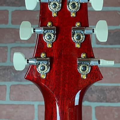 PRS 40th Anniversary Custom 24-08 Semi-hollow Electric Guitar - Charcoal Cherry Burst image 14