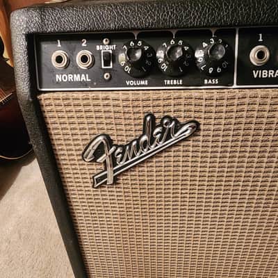 Fender 1966 Vibrolux Reverb Amp All Original Jensens, Transformers, Vintage Tubes - Black Face image 2