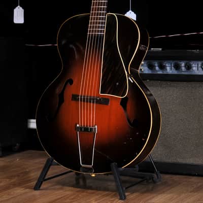 1938 Recording King Model M-2 / 1136 Sunburst Made by Gibson w/ Hard Case (Good) *Free Shipping* image 3