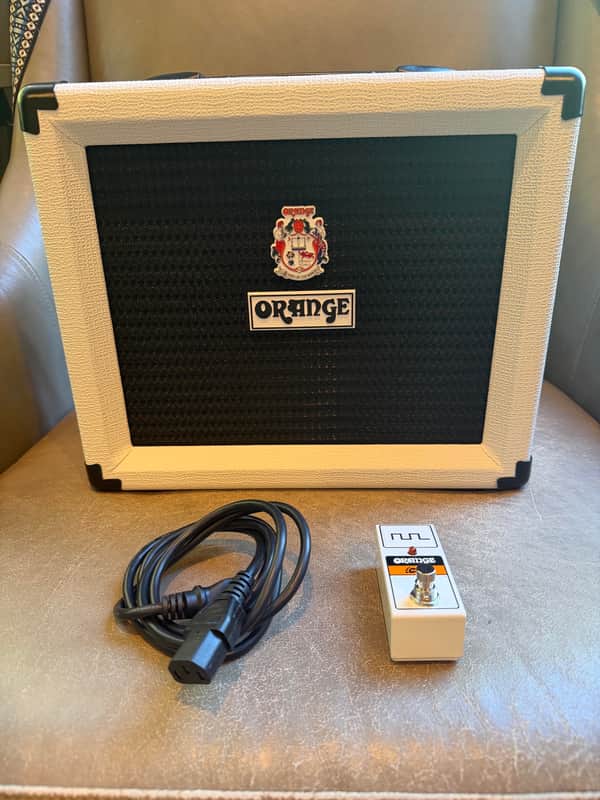 Orange Crush 20RT Orianthi Signature 2-Channel 20-Watt 1x8" Guitar Combo 2024 - White image 1