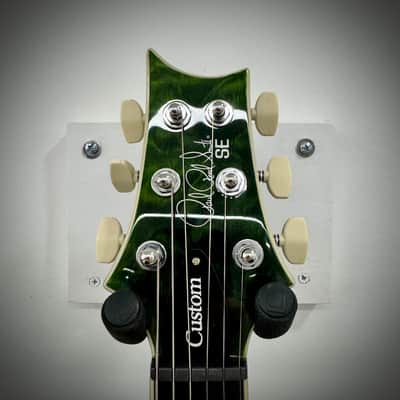 PRS SE Custom 24 Quilt - Teal Black (Black Back) image 5