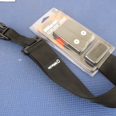 DiMarzio ClipLock Strap Nylon 2" Black - DD2200BK