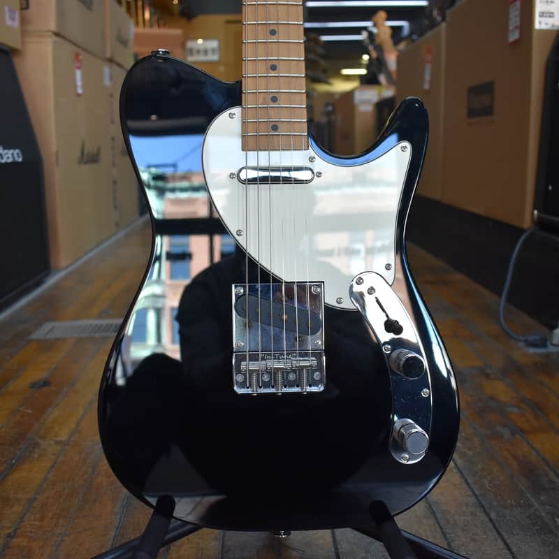 Ibanez Japan FLATV1 Josh Smith Signature Electric Guitar 2022 Black w/Bonamassa Bludgeon Pickup, Hard Case image 1