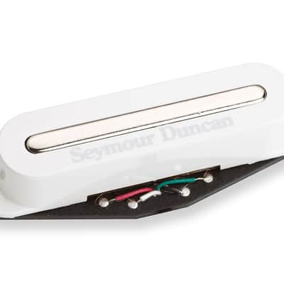 Seymour Duncan STK-S2n Hot Stack Strat Neck Pickup - White image 4