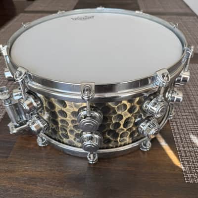 6.5” x 14” Custom DW Classics Hammered Phosphor Bronze Snare image 5