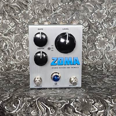 Keeley Zoma Stereo Reverb / Tremolo - Silver image 2