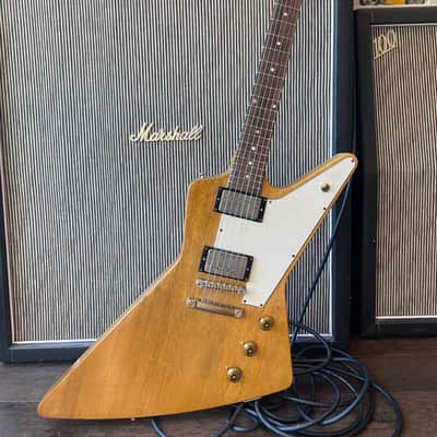 Vaschenko - Protocaster Luthier-Built 1958 Gibson Explorer Replica Solid Korina Brazilian Rosewood image 1