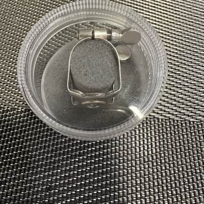 Wood stone ligature sterling silver for alto sax metal Beechler mouthpiece image 6