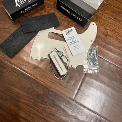 Lollar Charlie Christian Telecaster Neck Pickup With Matching Pickguard 2024 - Parchment/Black/Parchment image 1