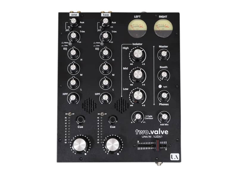 Union Audio Two.Valve Analog Tube Rotary DJ Mixer image 1