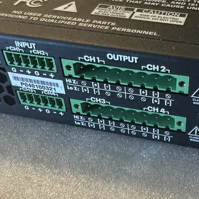 Ashly FA-125.4 4-Channel 125W Power Amplifier – Mint Open Box – Tested image 2