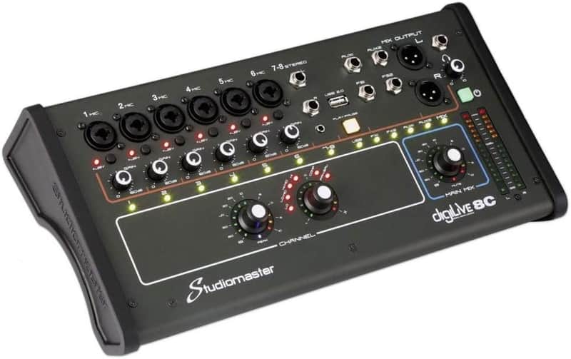 Studiomaster digiLiVE 8C 8-Channel Digital Mixing Console - Brand New  Reverb Category image 1
