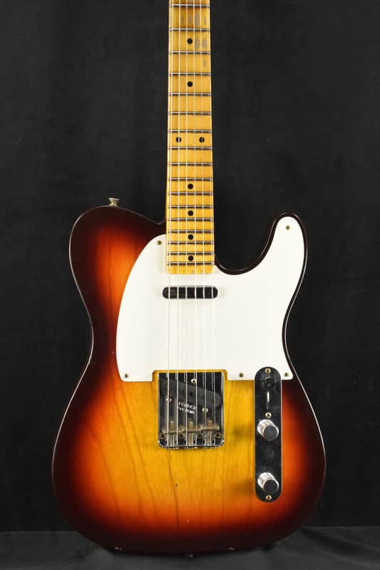 Fender 1959 Telecaster Journeyman Relic Faded Aged Chocolate 3-Color Sunburst image 1