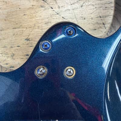 Used Ibanez RG1570 Prestige Team J. Craft Electric Loaded Guitar Body 2002 - Mirage Blue Made in Japan image 17