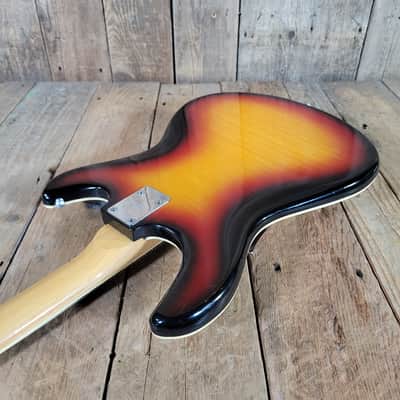 Silvertone Model 1445 1960s MIJ w/ original case - Sunburst image 15