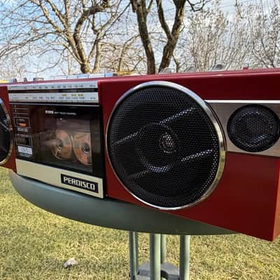 Hitachi TRK-LX 5 Rare Vintage MINT Cassette Boombox Serviced Warranty Serviced image 6