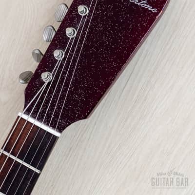 1965 Silvertone 1457 Vintage Amp-in-Case Guitar & Tube Amp Set, Danelectro USA image 4
