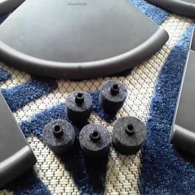 5 Yamaha PCY80S Electronic Cymbals (All Work Great) -DTXPRESS/DTXTREME/DTXPLORER image 2