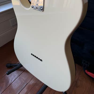 2013 Fender American Deluxe Telecaster Thinline - Olympic White image 12