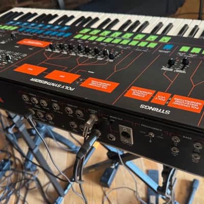 ARP Quadra Polyphonic Analog Synthesizer 1978 - 1981 - Black / Orange image 5