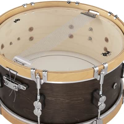 Pacific Drums & Percussion Add-Ons PDP Concept Classic, 6.5x14, Walnut/Natural Hoops Snare Drum (PDCC6514SSWN) image 4