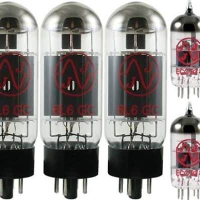 JJ Tesla Premium Tube Complement Set for Peavey 6505+ Plus Guitar Amp
