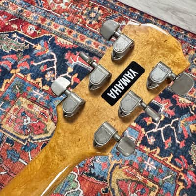 Yamaha SA60 Natural Semi-Hollow 335 Style Vintage 1974 w/Case image 5