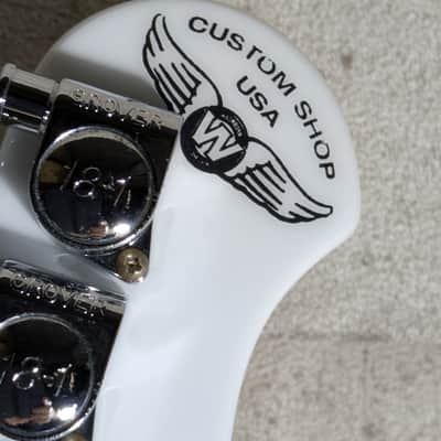 Washburn USA Custom Shop PSV2200 KISS Paul Stanley 2011 White image 14