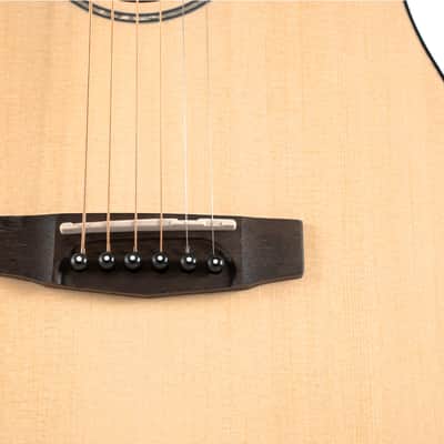 Cort ADMINIOP Standard Series Dreadnought 3/4 Size Mahogany Neck 6-String Acoustic Guitar w/Gig Bag image 6