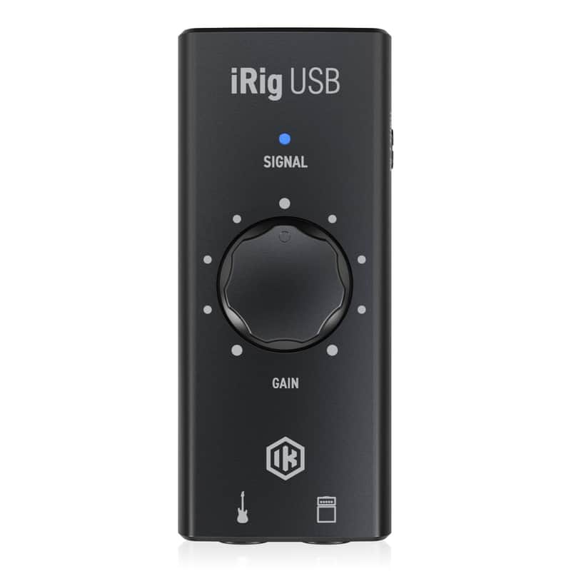 IK Multimedia iRig USB Guitar Audio Interface with USB-C image 1