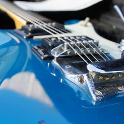 Mosrite USA V65 Mark I 1994 - blue metalic image 8